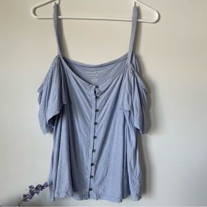 American Eagle Pin Striped Top